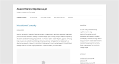 Desktop Screenshot of akademiaoszczedzania.pl